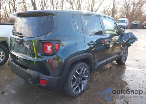 2021 Jeep Renegade Jeepster Fwd z USA, uszkodzony, nr VIN ZACNJCAB4MPM33130